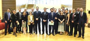 Delegação brasileira em Bruxelas para o fechamento do acordo de livre comércio entre Mercosul e União Europeia - Ministério das Relações Exteriores. Foto: Agência Brasil.