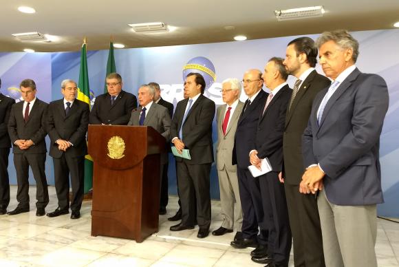 O presidente  Michel Temer fala sobre a alterações na proposta da reforma Previdência  - Foto: Valter Campanato/Agência Brasil