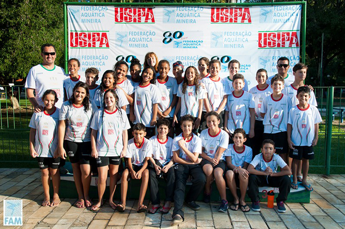 A equipe tricolor participou com 27 nadadores e garantiu três medalhas. Foto: Divulgação / Usipa