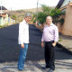 O Prefeito de Timóteo, Dr. Geraldo Hilário Torres e secretário, Jacob Ricardo estiveram em obras no bairro Alegre