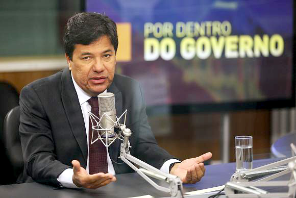 O ministro da Educação,Mendonça Filho, concede entrevista ao programa Por Dentro do Governo, da TV NBR  - Foto: Marcello Casal Jr/Agência Brasil