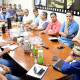 O prefeito de Timóteo Geraldo Hilário se reuniu com representantes de 22 empresas