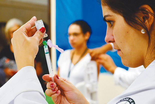 A Campanha Nacional de Vacinação contra a gripe vai até 1° de junho. Foto: Arquivo Agência Brasil
