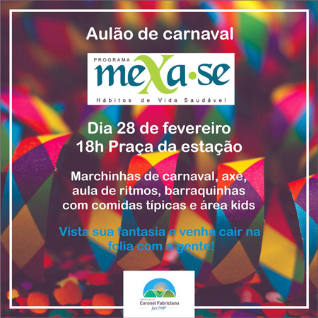 Cards carnaval Cel. Fabriciano