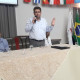 O prefeito, Dr. Marcos Vinicius, participou do primeiro dia de debates