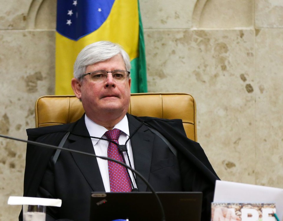 Brasília - O procurador-geral da República, Rodrigo Janot, durante sessão plenária do Supremo Tribunal Federal (STF) para o julgamento sobre validade das delações da JBS (Marcelo Camargo/Agência Brasil)
