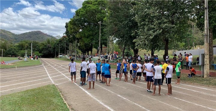 As provas de atletismo são realizadas na pista Juvenil dos Santos, da AER Usipa