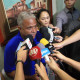 Durante a coletiva de impressa o prefeito Nardyello Rocha decretou estado de emergência no município