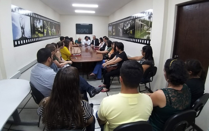 Reunião do comitê enfrentamento ao coronavirus na prefeitura de Timóteo