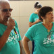 O presidente em exercício da AAPI Wanderley Mendes e Marinêz Maria de Sá, Assistente Social e Coordenadora de Cursos do DASS