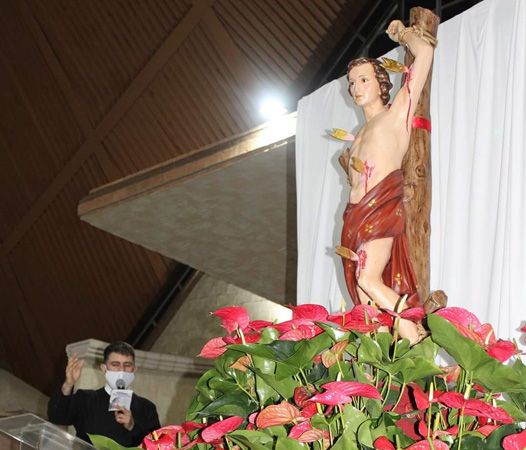 Início das comemorações de Jubileu de 75 anos de instalação da primeira Paróquia na região do Vale do Aço - Foto: (Pascom)