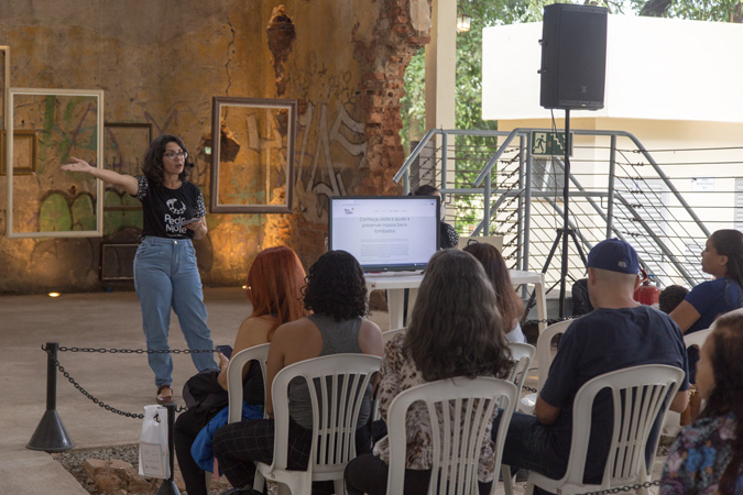 Leila Cunha - Workshop Encontro com a Memória - Foto Gustavo Lyra
