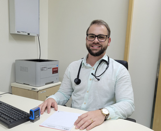 Médico da Família e Comunidade da Fundação São Francisco Xavier, Dr. Rúbio Andrade fala sobre a importância do Diagnóstico
